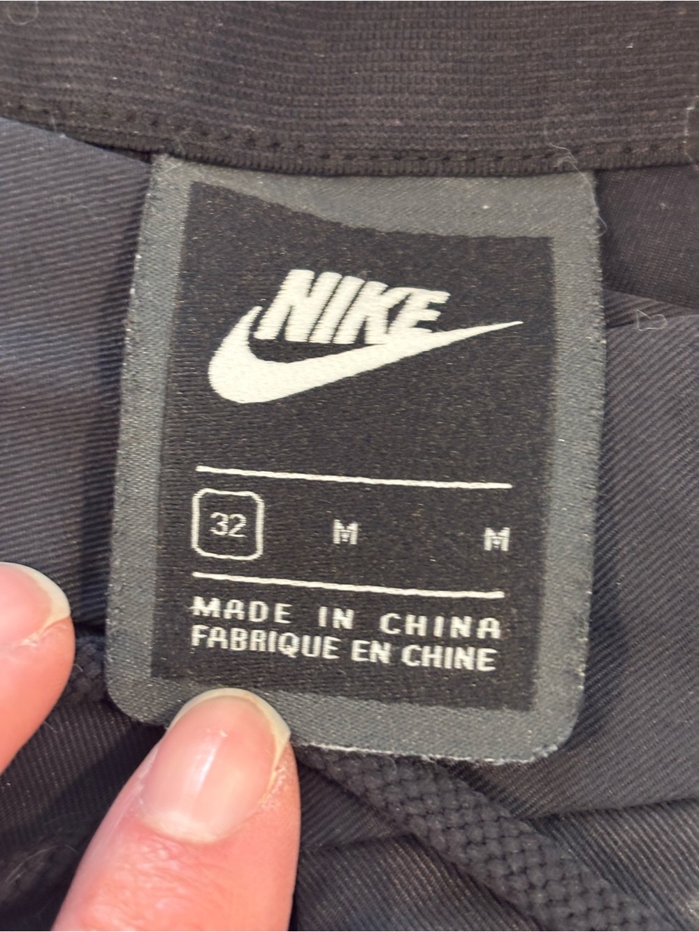 Nike Men’s Black Athletic Shorts with Side Zip Pocket - Thick! - Picture 3 of 4